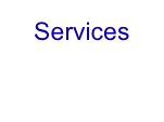 Services